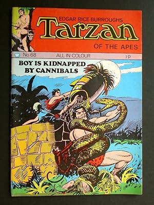 EDGAR RICE BURROUGHS TARZAN OF THE APES No. 68. BOY IS KIDNAPPED BY CANNIBALS!