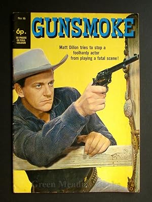 GUNSMOKE MATT DILLON TRIES TO STOP A FOOLHARDY ACTOR FROM PLAYING A FATAL SCENE!