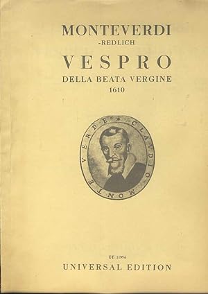 Vesper von 1610 - Verspers of 1610. Klavierauszug mit Gesang - Vocal Score. Praktische Bearbeitun...