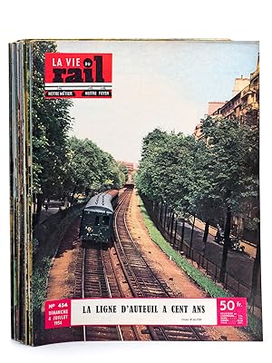 La Vie du Rail - Notre Métier, Notre Foyer, Année 1954 , Second Semestre (complet - 24 numéros, d...