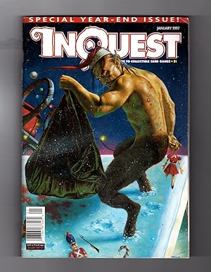 Inquest Magazine, January, 1997. Issue 21. Fred Fields Cover. Guide to Collectible Card Games. Mi...