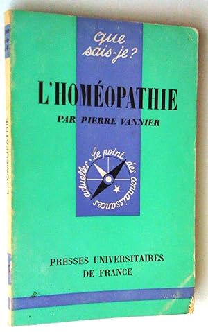 L'Homéopathie, cinquième édition mise à jour
