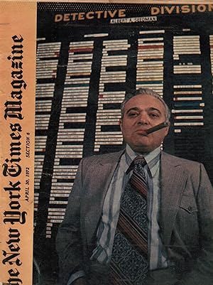 1972 - The New York Times Magazine: April 30, 1972 (Section 6) Cover: Detective Story - Albert Se...