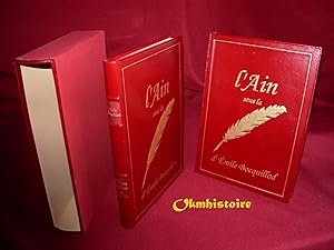 Villages de l' Ain. [ L'AIN sous la plume d'Emile Bocquillod ] ------ 2 Volumes reliés plein cuir...