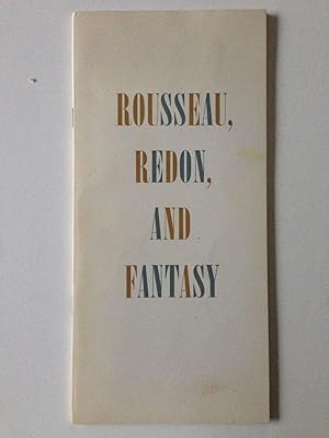 Rousseau, Redon, And Fantasy