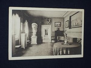 Original-Postkarte Weimar Goethe-Nationalmuseum. Aus dem Goethehause, Junozimmer I, um 1920