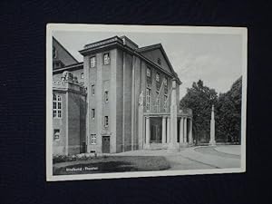 Original-Postkarte Theater Stralsund, um 1950