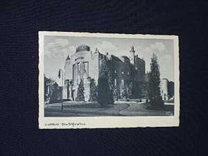 Original-Postkarte Stadttheater Cottbus, 1941