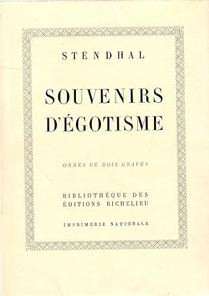 Souvenirs d'égotisme