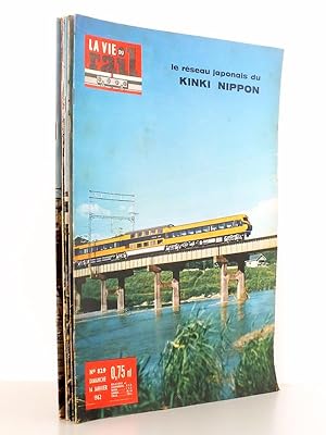 La Vie du Rail [ lot de 6 numéros avec des articles relatifs aux chemins de fer au Japon ] : n° 8...