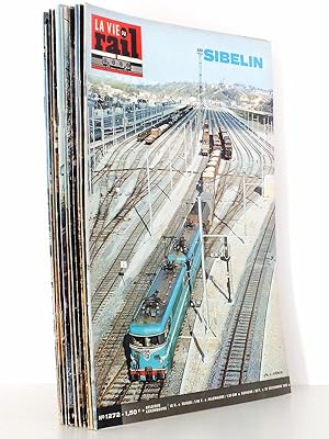 La Vie du Rail [ lot de 15 numéros avec des articles relatifs au rail à Lyon et dans sa région ] ...