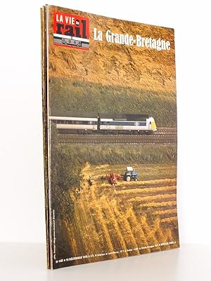 La Vie du Rail [ lot de 5 numéros avec des articles relatifs au chemin de fer en Grande-Bretagne ...