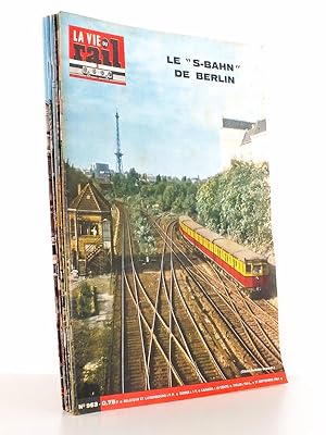 La Vie du Rail [ lot de 6 numéros avec des articles relatifs aux chemins de fer urbains en Allema...