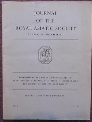 JOURNAL OF THE ROYAL ASIATIC SOCIETY OF GREAT BRITAIN & IRELAND. NO. 1