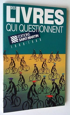 Éditions Saint-Martin. Catalogue 1988-1989. Des livres qui questionnent