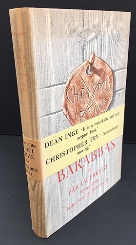 Barabbas : Signed By The Nobel Laureate Author : With The Scarce Promotional Band