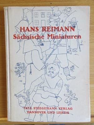 Sächsische Miniaturen Mit 14 Zeichnungen von G. Grosz.