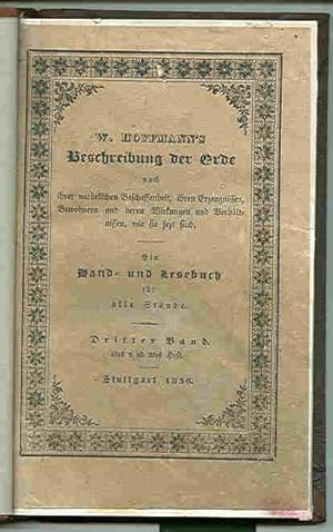 W. Hoffmann's Beschreibung der Erde -- Dritter Band 1. und 2. Heft