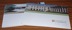 University of Cambridge 800 Years 1209 - 2009 A Brief History and Cambridge Today (2 Booklets )