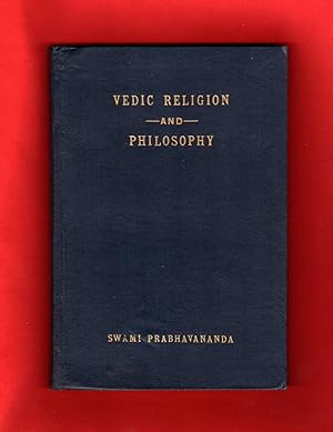 Vedic Religion and Philosophy - 1937 First Edition