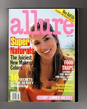 Allure Magazine - May, 1997. Cindy Crawford Cover. Rebecca Gayheart, Jennifer Lopez, Mira Sorvino