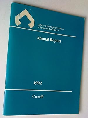 Annual Report 1992 - Rapport annuel 1992