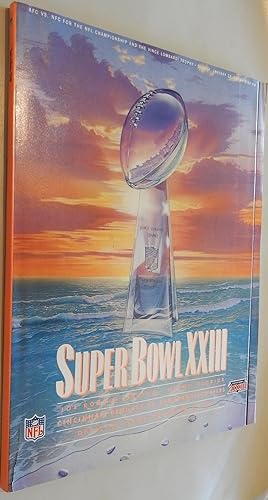 Officical Game Program: Super Bowl XXII: Joe Robbie Stradium, Miami, Florida, Cincinnati Bengals ...