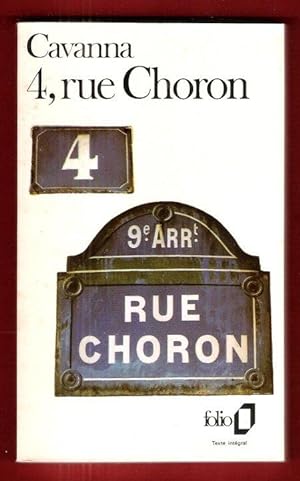 4 , Rue Choron
