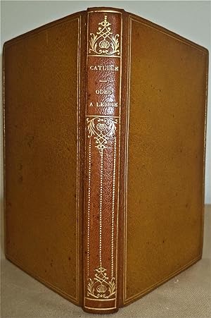Odes à Lesbie et épithalame de Thétis et Pélée, notices par A.-J. Pons, Illustrations de Poirson,
