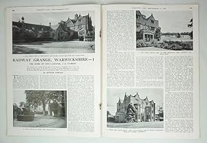Original Issue of Country Life Magazine Dated September 6th 1946 with a Main Feature on Radway Gr...