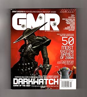 GMR Magazine - February, 2004. Issue # 13, The Bloody Issue. Darkwatch; Gran Turismo 4; Deus Ex 2...