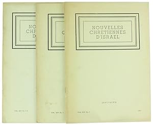 NOUVELLES CHRETIENNES D'ISRAEL. Vol. XIV/1963 - No. 1, 2, 3-4.: