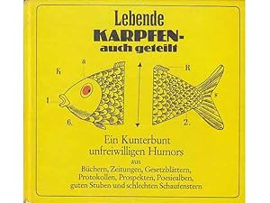 Büchersammlung Humor. Heinz Seydel". 3 Titel. 1.) Lebende Karpfen  auch geteilt, Ein Kunterbunt...