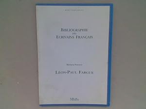 Bibliographie des écrivains français. Léon-Paul Fargue