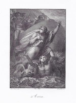 Arion - Der Mythos alter Dichter in bildlichen Darstellungen, um 1840