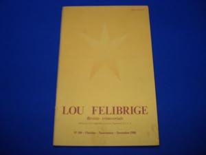 Lou Felibrige. Revisto Trimestrialo. N°191