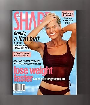 Shape Magazine - January, 1999. Camilla Vest Cover. Ballerina Butt; Best & Worst Diet Books; 2-Ho...