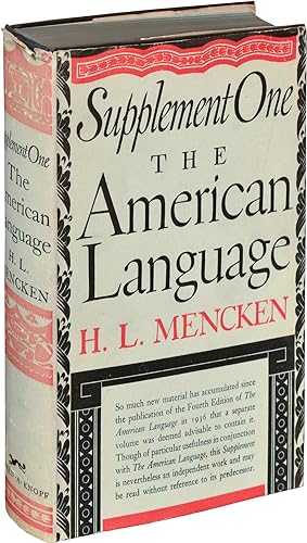 The American Language, Supplements One and Two (Hardcover, two volumes)