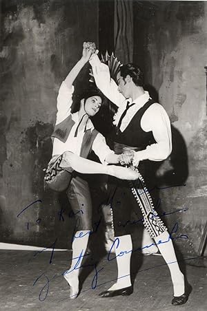 Szenenbild in einer Tanzszene zusammen mit dem amerikanisch-russischen Tänzer Nicholas Polajenko ...