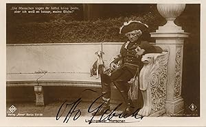 Szenenphoto als Fridericus in dem Film "Lieblinge der Menschen" von 1925. Aufnahme eines unbekann...