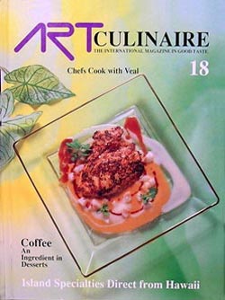 ART CULINAIRE Magazine ISSUE NO. 18 fall 1990 by Art Culinaire