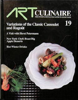 ART CULINAIRE Magazine ISSUE NO. 19 winter 1990/1991 by Art Culinaire