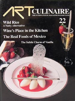 ART CULINAIRE Magazine ISSUE NO. 22 autumn 1991 by Art Culinaire
