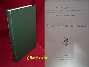 Dictionnaire Banda-Français.
