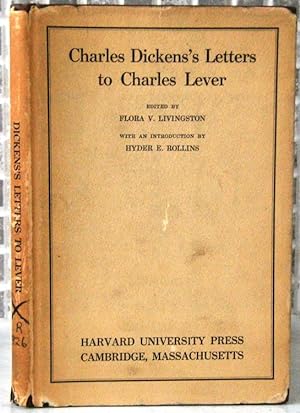 Charles Dickens Letters to Charles Lever