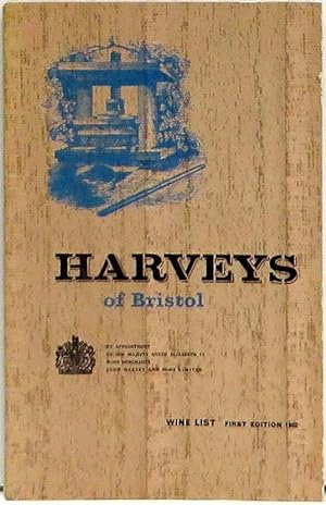 Harveys of Bristol : Wine List First Edition 1962