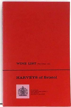 Harveys of Bristol : Wine List First Edition 1964