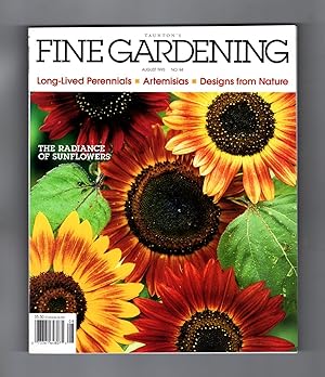 Taunton's Fine Gardening Magazine - August, 1995. Radiance of Sunflowers; Artemisias; Designs Fro...