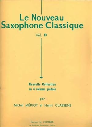 Le nouveau saxophone Classique