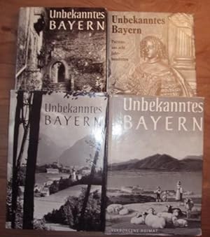 Unbekanntes Bayern. Bd. 1: Entdeckungen und Wanderungen; Bd. 2: Verborgene Heimat; Bd. 3: Porträt...